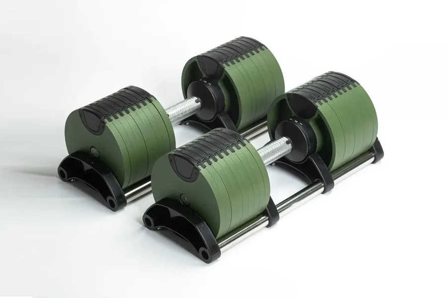 Warrior Newbell 80lb Adjustable Dumbbells, Running socks padded