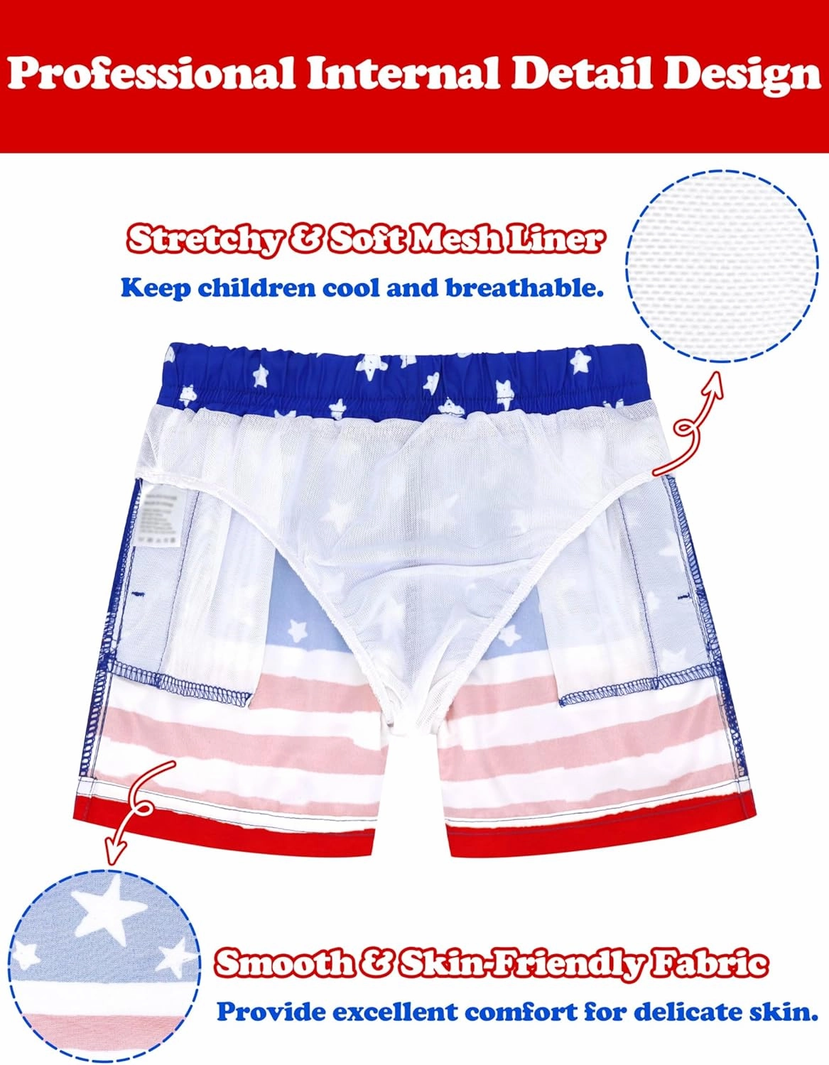 Toddler Swim Trunks Quick Dry Toddler Bathing Suits for Boys Swim Shorts Baby Swimsuit Boys Board Shorts Kids Swimwear