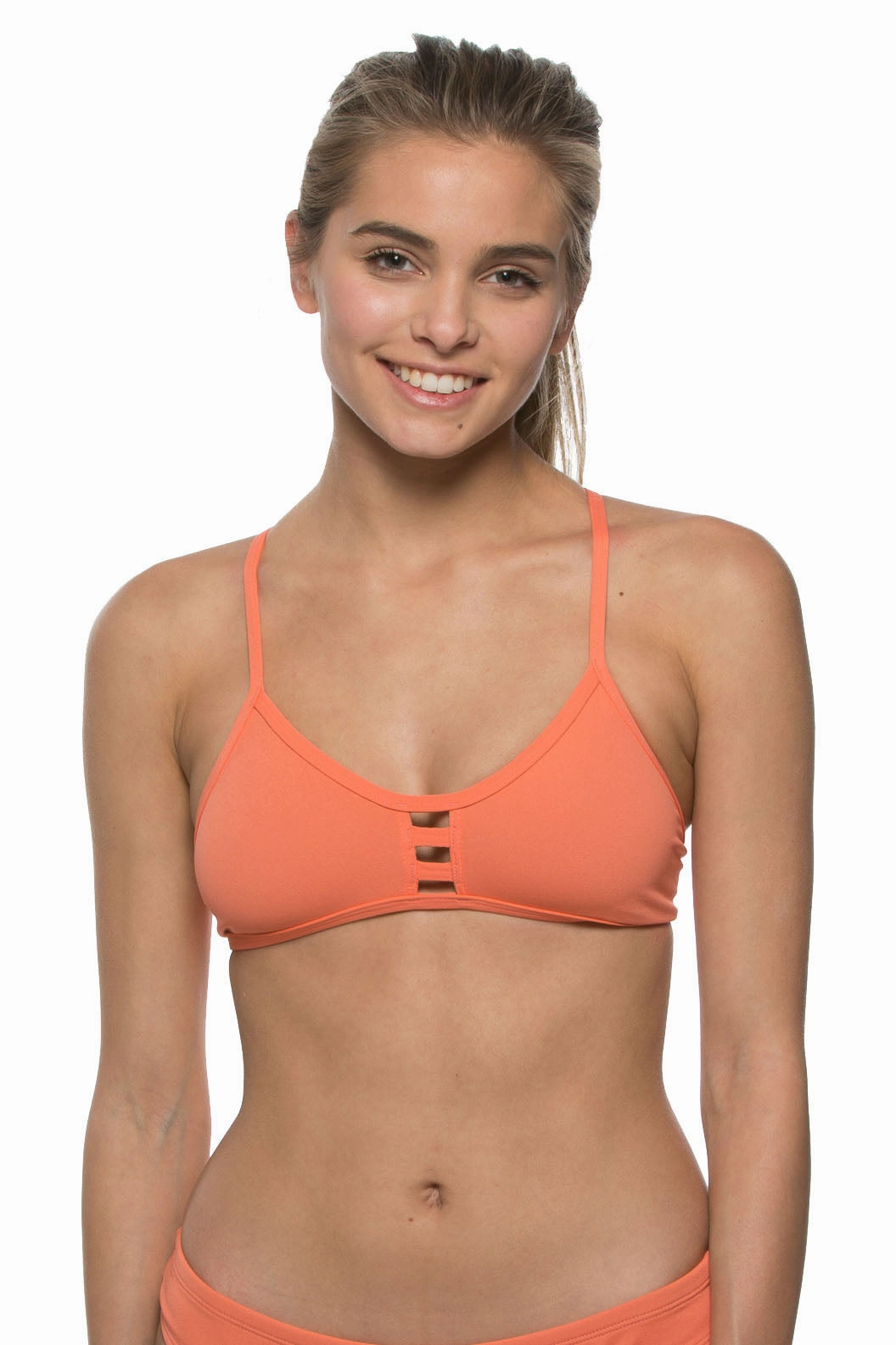 Tomcat Bikini Top - Nectarine
