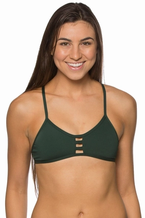 Tomcat Bikini Top - Pine