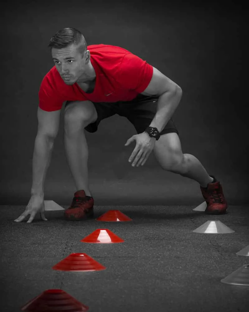 360 Conditioning CFX Saucer Cone Set of 20, Stair Climbers