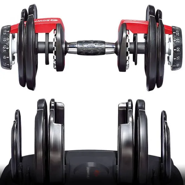 Bowflex ST552 Dumbbell Pair 5-52.5 LBS, Treadmill for home