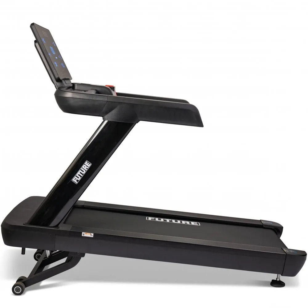 Future Elite Series T880 Commercial Treadmill - LED Console, Rollable Sled Track, Knee brace for running