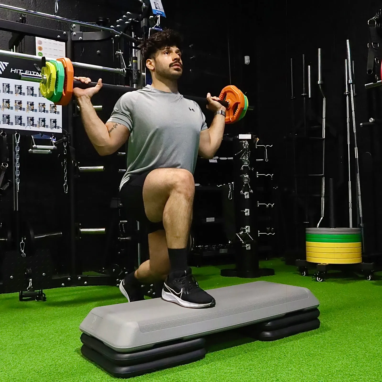 Hit Fitness Aerobic Step & Pump Set | 20kg, Wrist weights