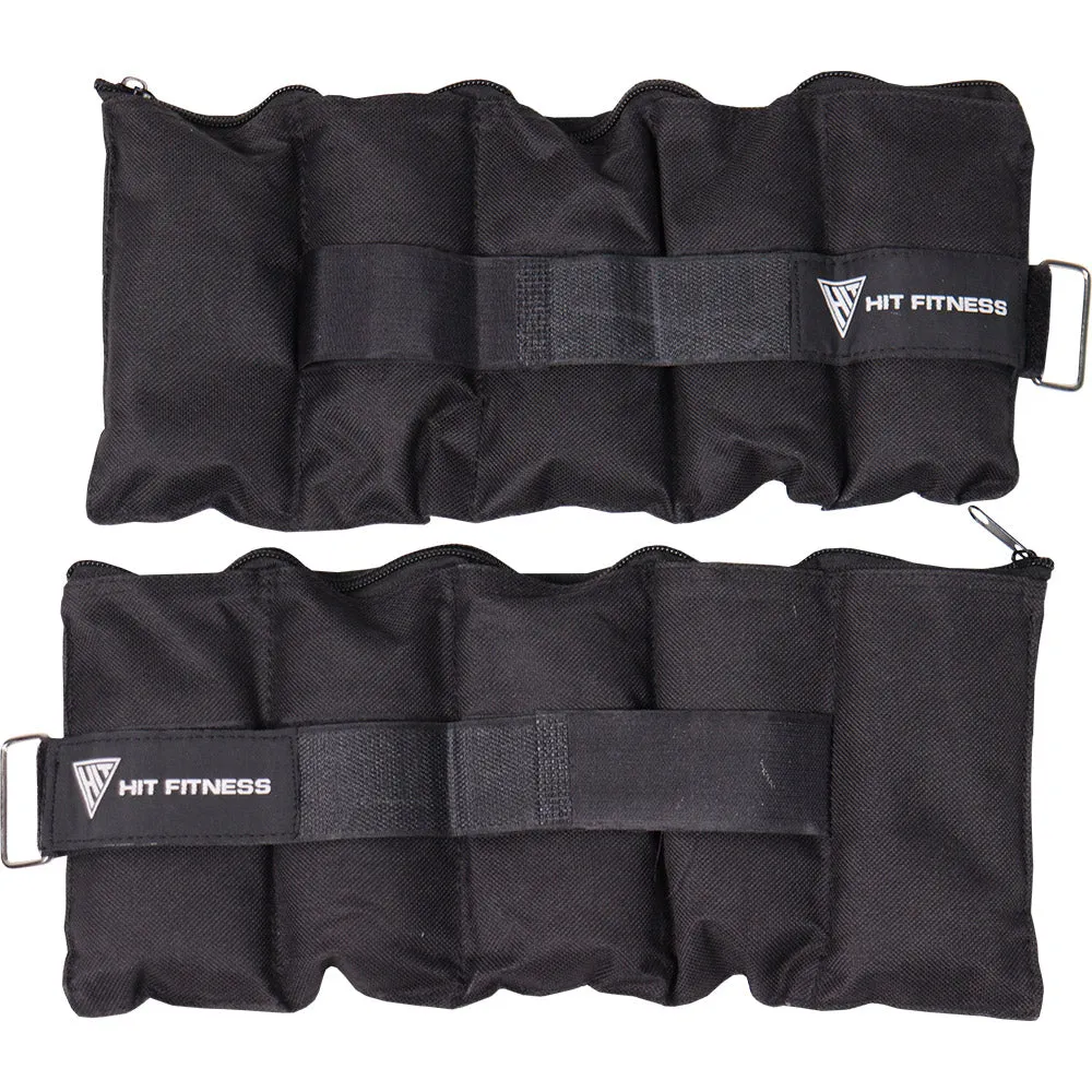 Hit Fitness Ankle Weights | 1kg to 4kg (Pair), Boxing,MMA