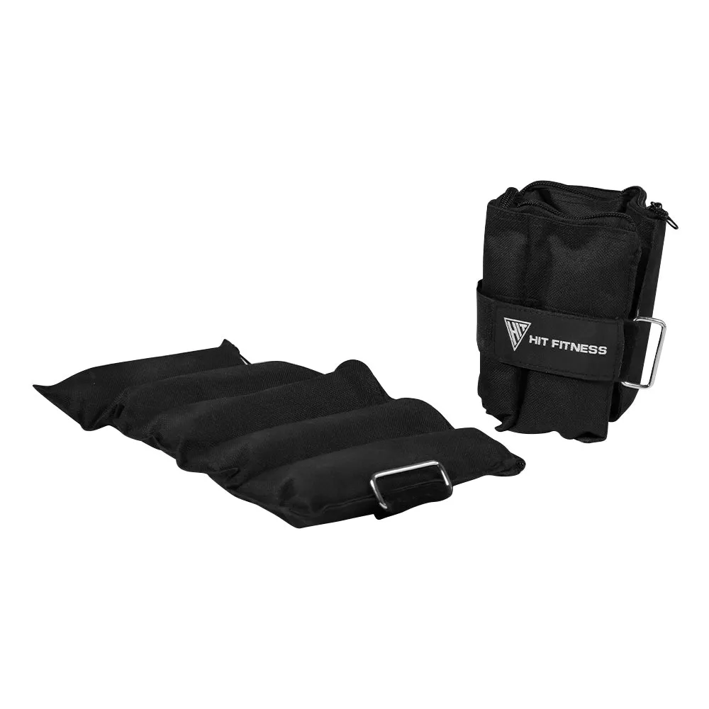 Hit Fitness Ankle Weights | 1kg to 4kg (Pair), Step counter pedometer