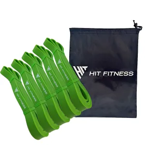 Too Good to Miss Hit Fitness Power Band 24mm (25kg) | Pack of 5 Steal the Spotlight, Power Bands