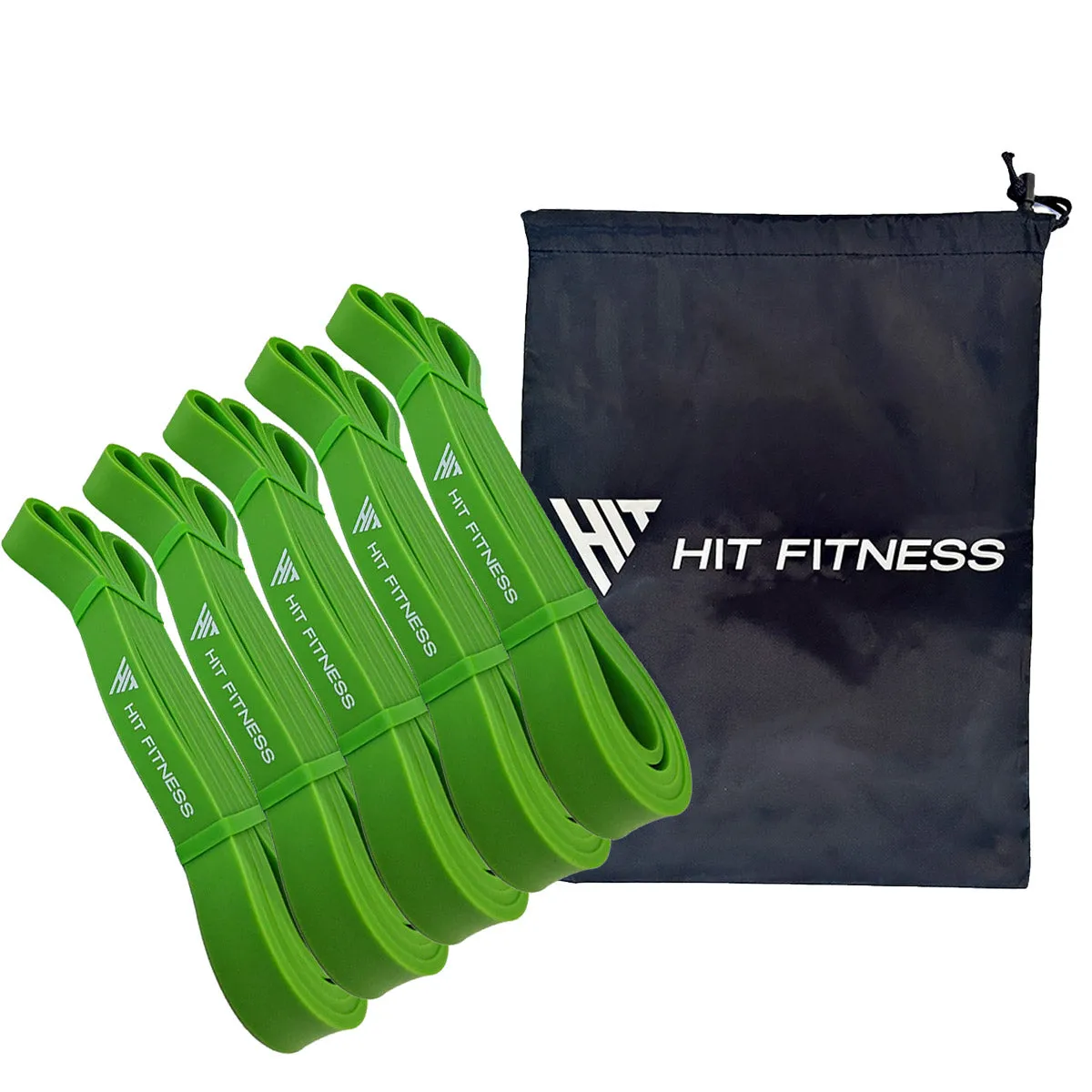 Too Good to Miss Hit Fitness Power Band 24mm (25kg) | Pack of 5 Steal the Spotlight, Power Bands