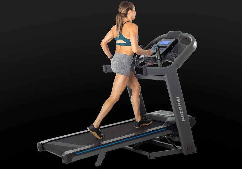 Horizon Fitness 7.4AT Treadmill, Pilates reformer machine