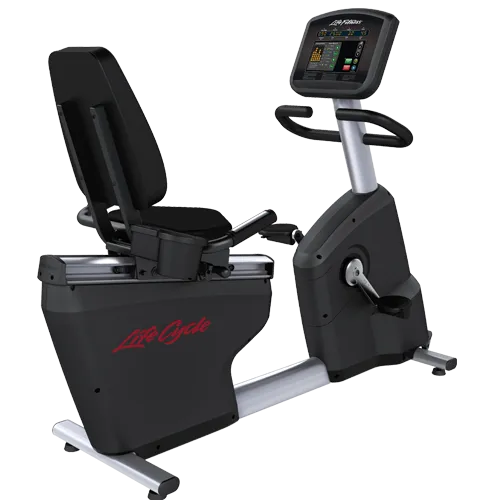Too Good to Miss Life Fitness Activate Series Recumbent Lifecycle Exercise Bike Made for You, Weight Bar Collars