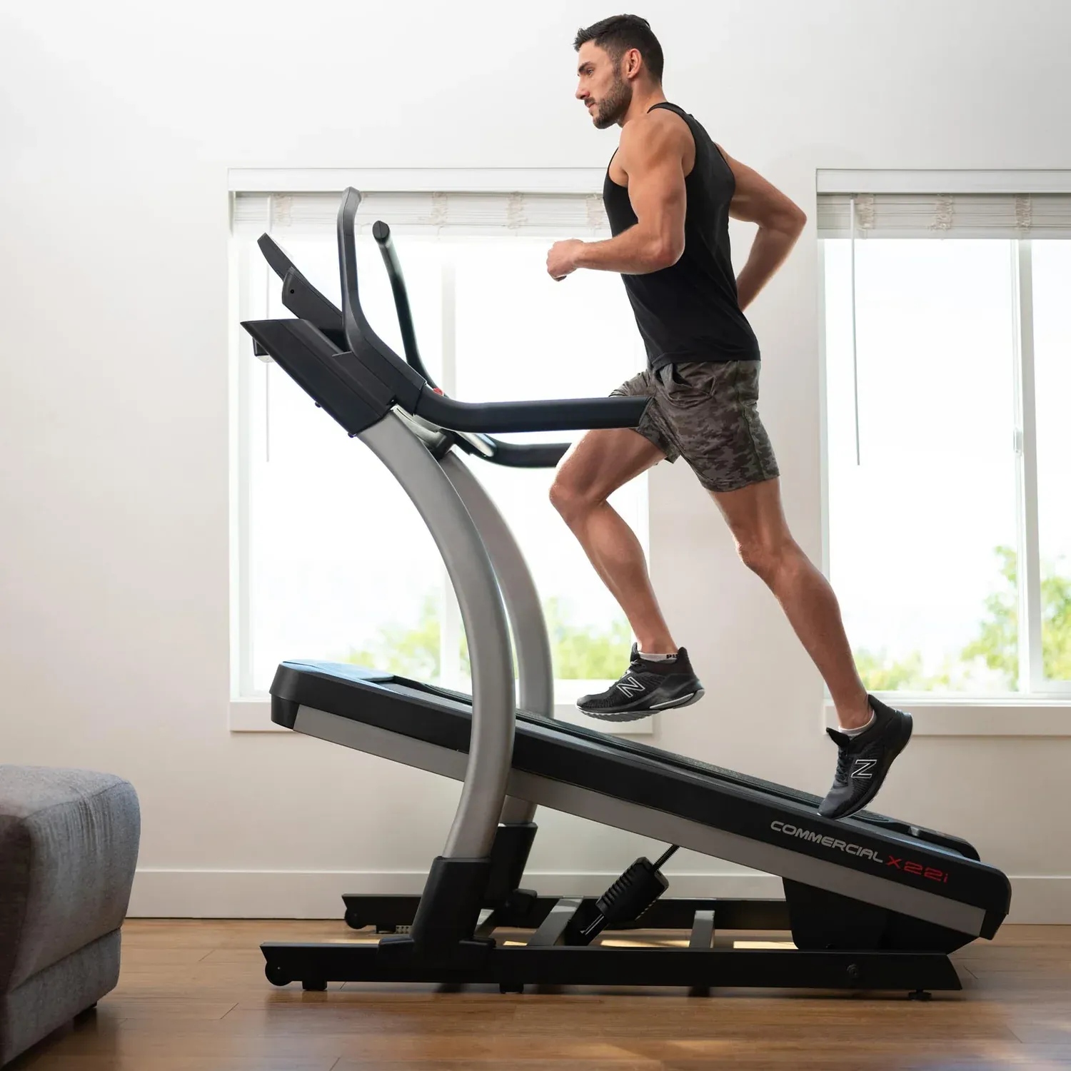 NordicTrack X22i Treadmill Incline Trainer, Mats, Vertical climber machine