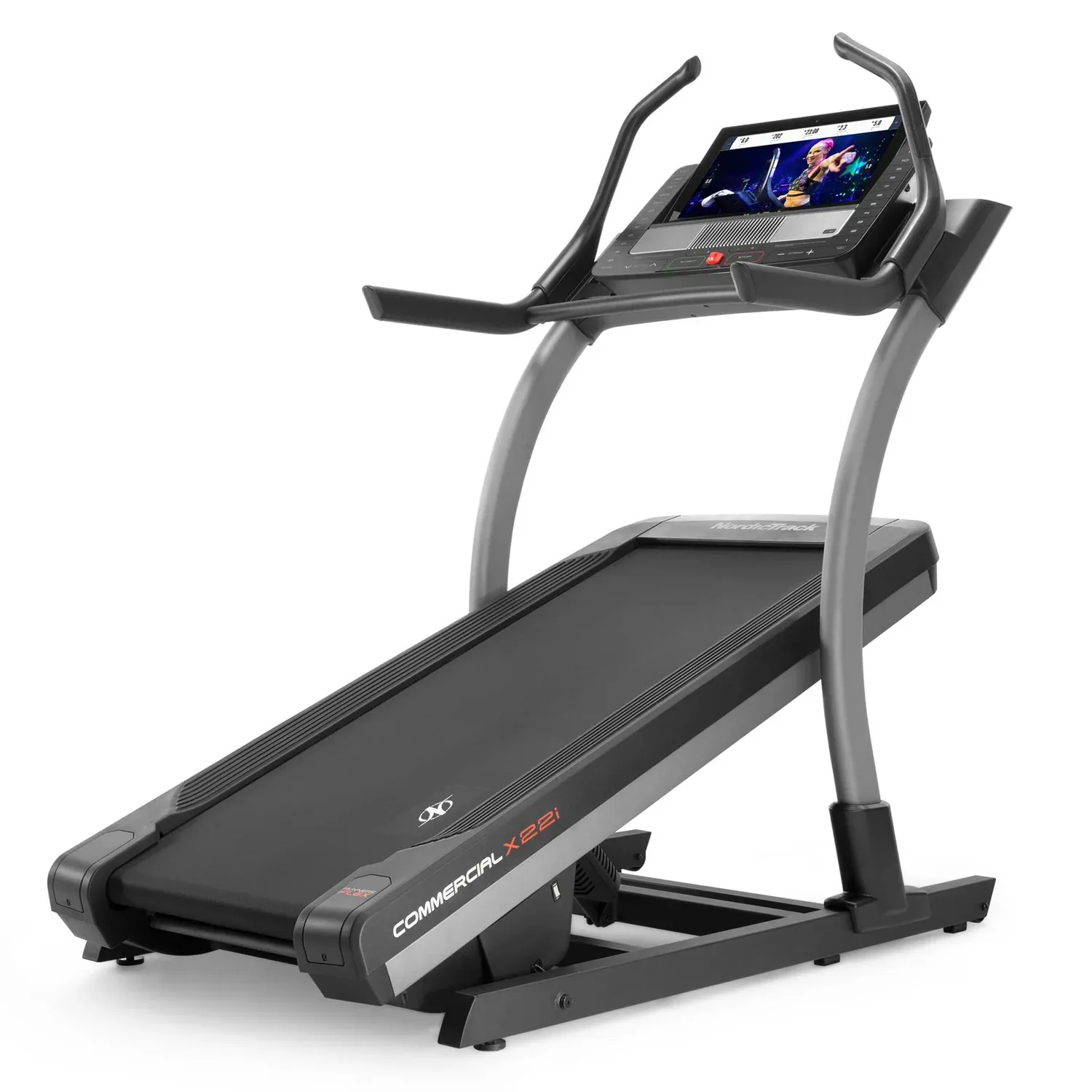 Too Good to Miss NordicTrack X22i Treadmill Incline Trainer Moving Fast, Sandbag weight training, GPS running watch, Power Bands