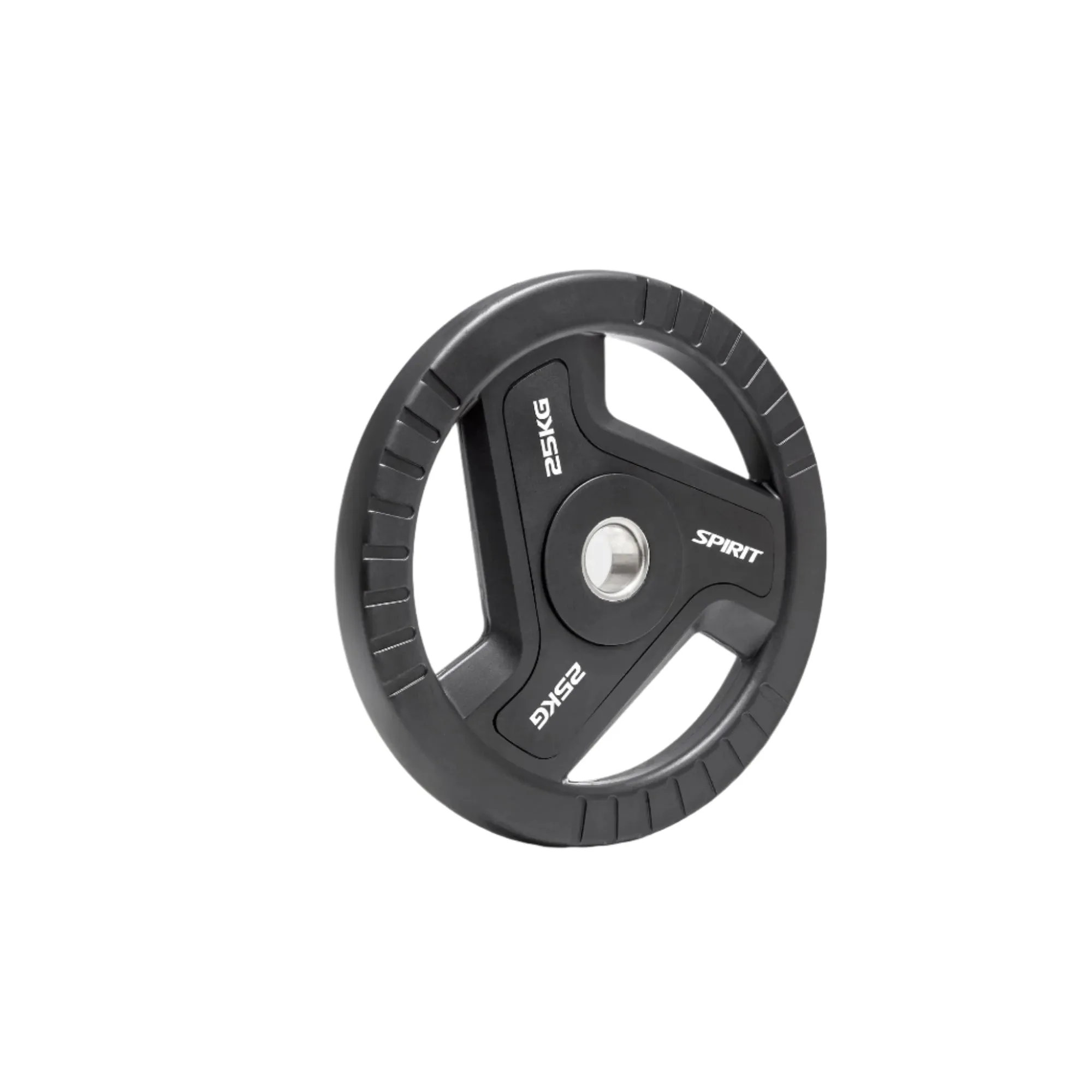Spirit Rubber Tri-Grip Olympic Plates (Individual), Barbells, Bikes, Yoga Props