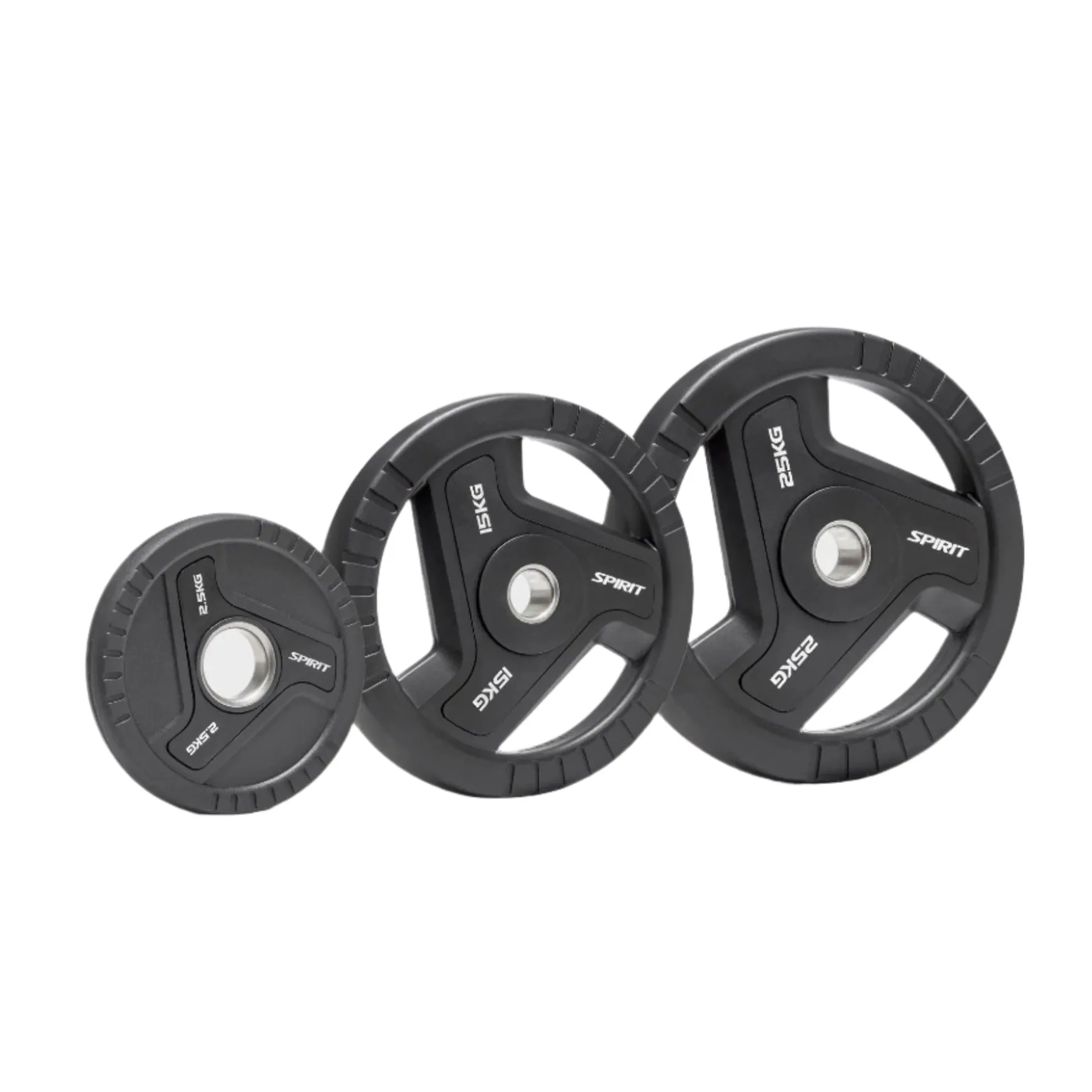 Too Good to Miss Spirit Rubber Tri-Grip Olympic Plates (Individual) Todays Pick, Centr HYROX Official Race Day Turf, Yoga wheel for back