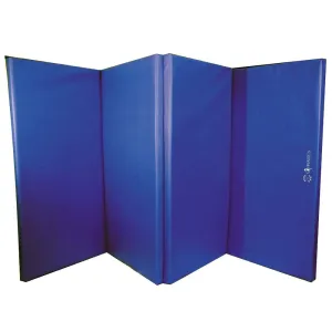 Too Good to Miss Sure Shot Foldable Gymnastics Mat (Blue) | 50mm Just Dropped, Speed Ropes, Bikes,Treadmills