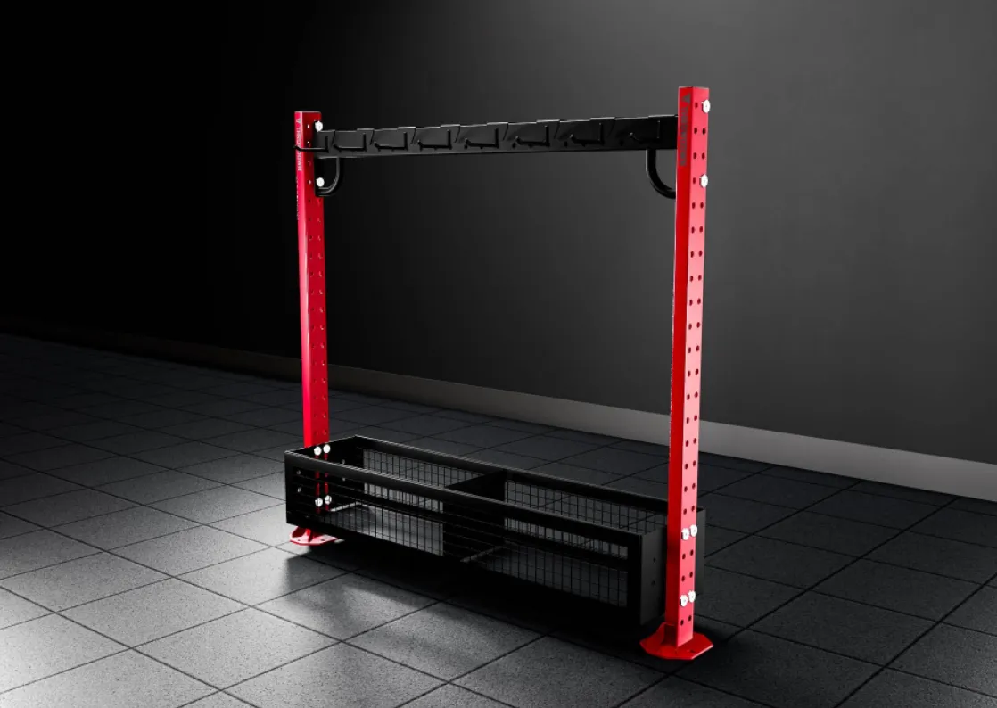 THROWDOWN XTR Suspension Storage Rack (6ft), Push Up Racks, Rowing Machines, Bars