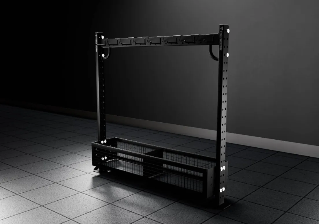 THROWDOWN XTR Suspension Storage Rack (6ft), Air,Magnetic Rowers