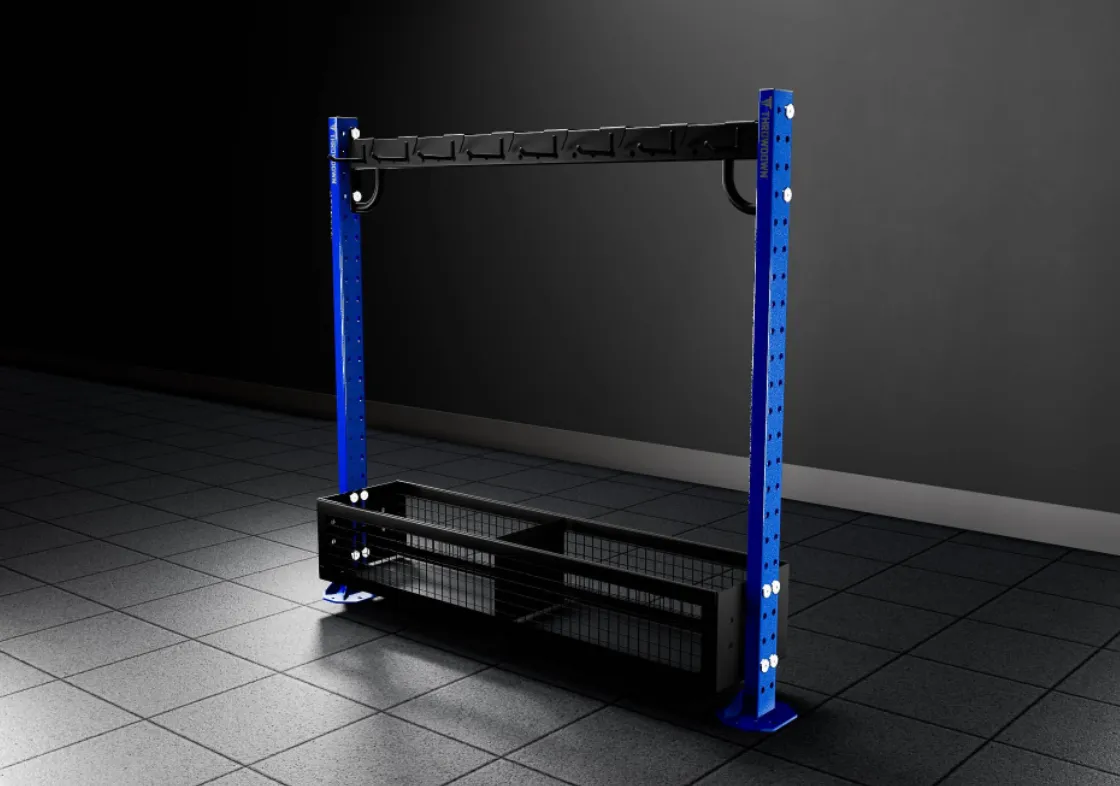THROWDOWN XTR Suspension Storage Rack (6ft), Smart home gym, Calisthenics, Weight Plate Sets