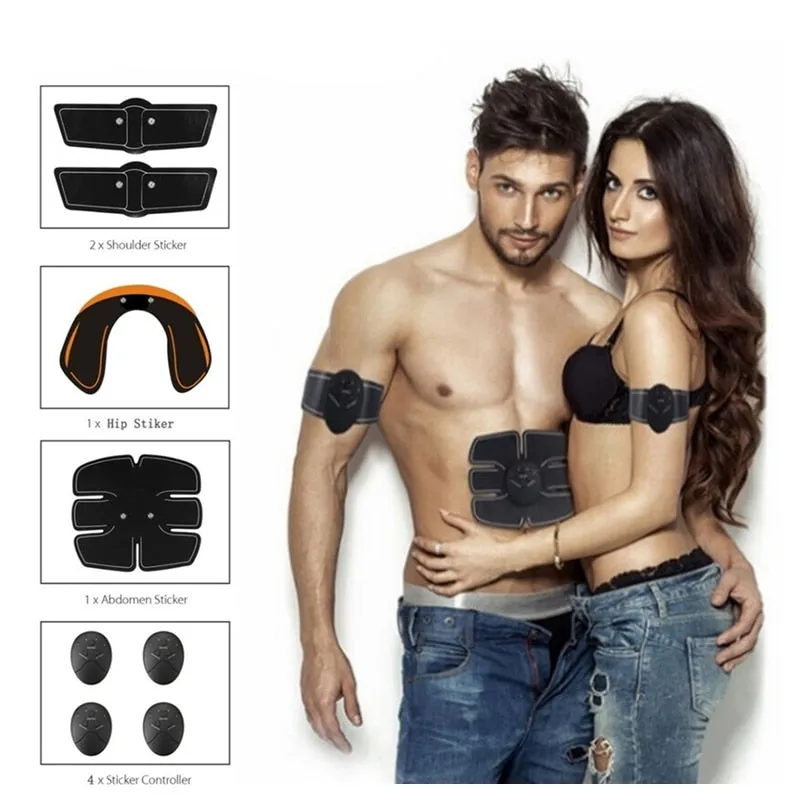 Top-Rated Electric Muscle Trainer 2/4/6/8 pcs Set Newly Launched, Select Functions, Rowing machine for small spaces