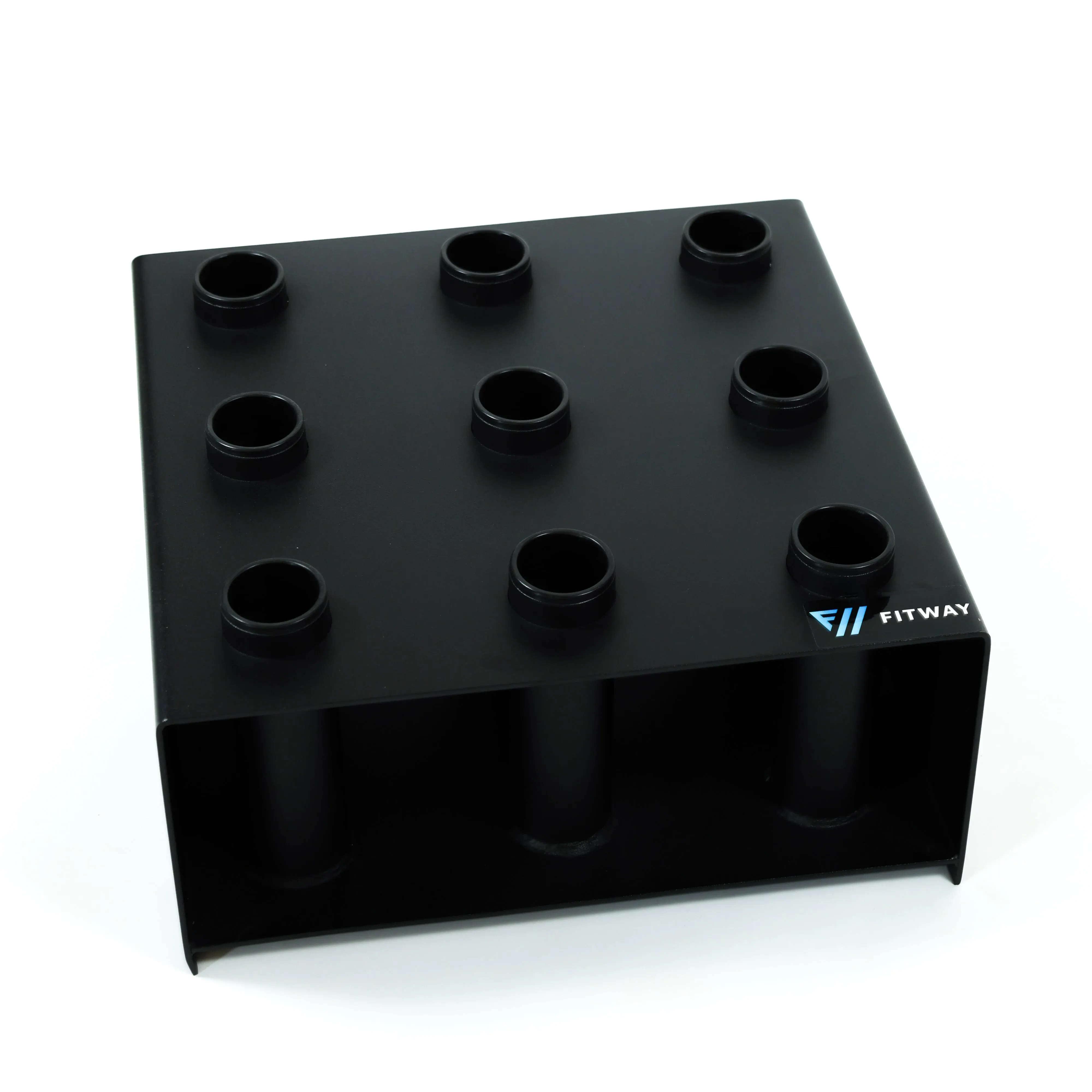 Top-Rated Fitway 9 Bar Holder Upgrade Your Gear, Cable machine attachments, Fixed Barbell Set