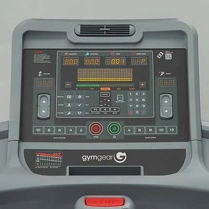 GymGear T98 Performance Series Treadmill, Running belt hydration