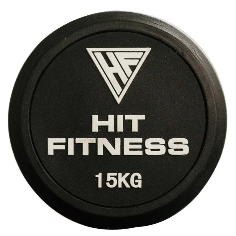 Hit Fitness Round Rubber Dumbbells | 15kg, Exercise bike indoor, Exercise Balls
