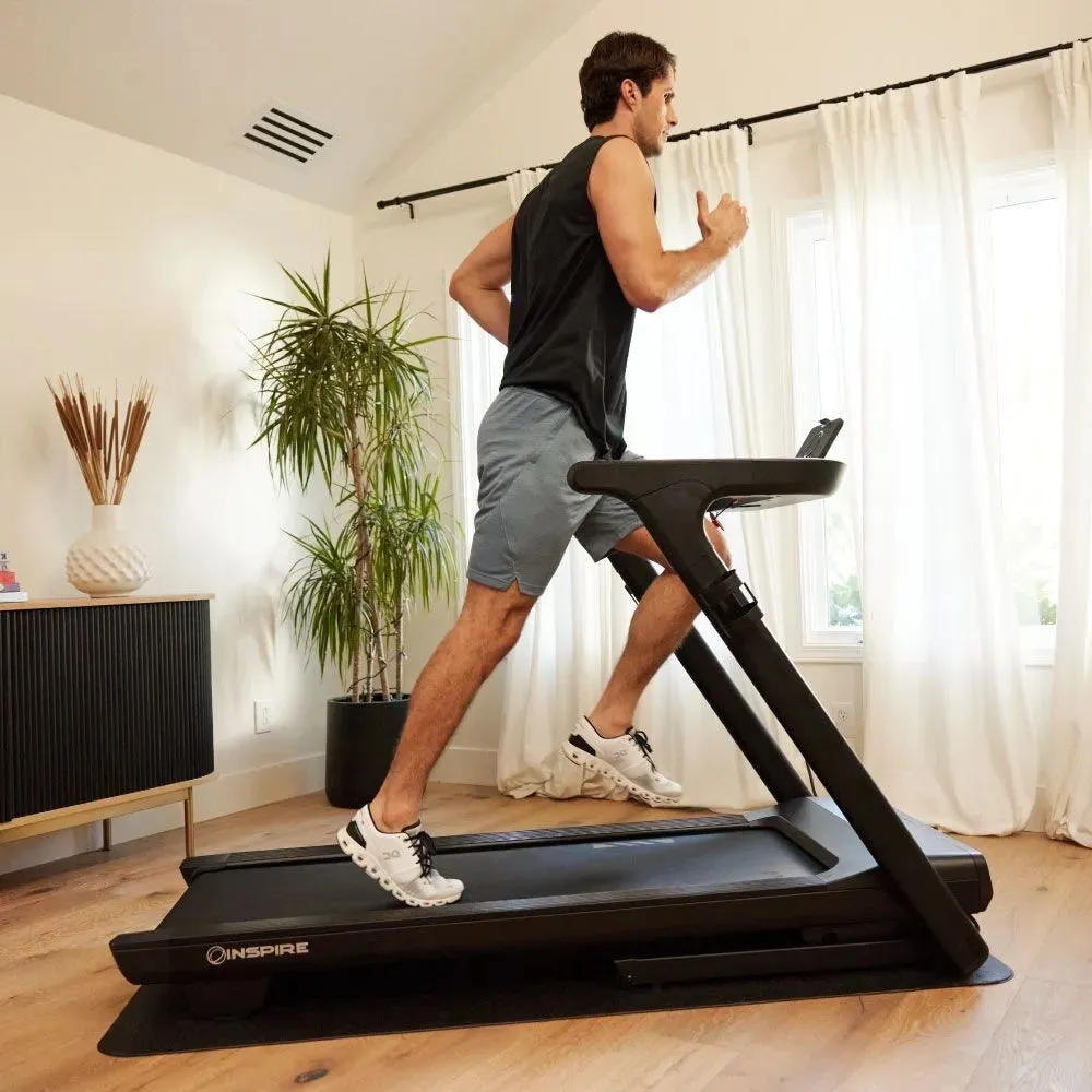 Inspire Tread3 Treadmill, Gymnastic Rings