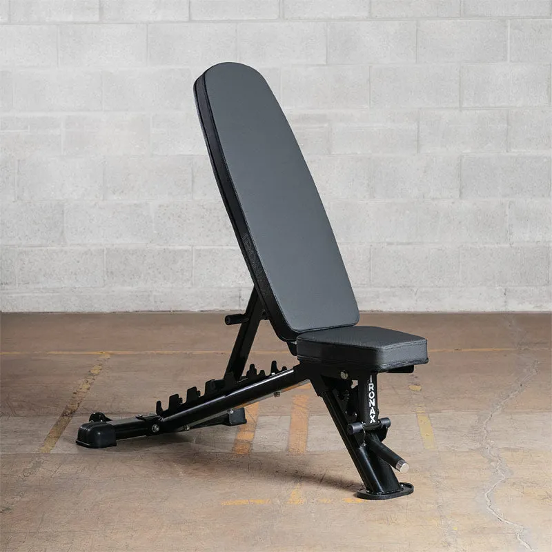 Ironax - XFT Functional Trainer/Half Rack with Urethane Plates Combo ~, Exercise Rings