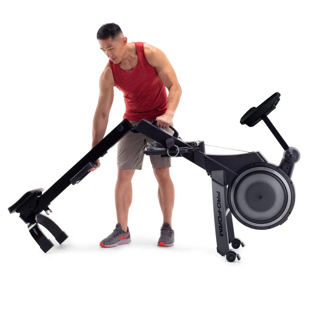 Proform - Pro 750R Rower (PFRW58125C), Collars, Adjustable bench for home gym