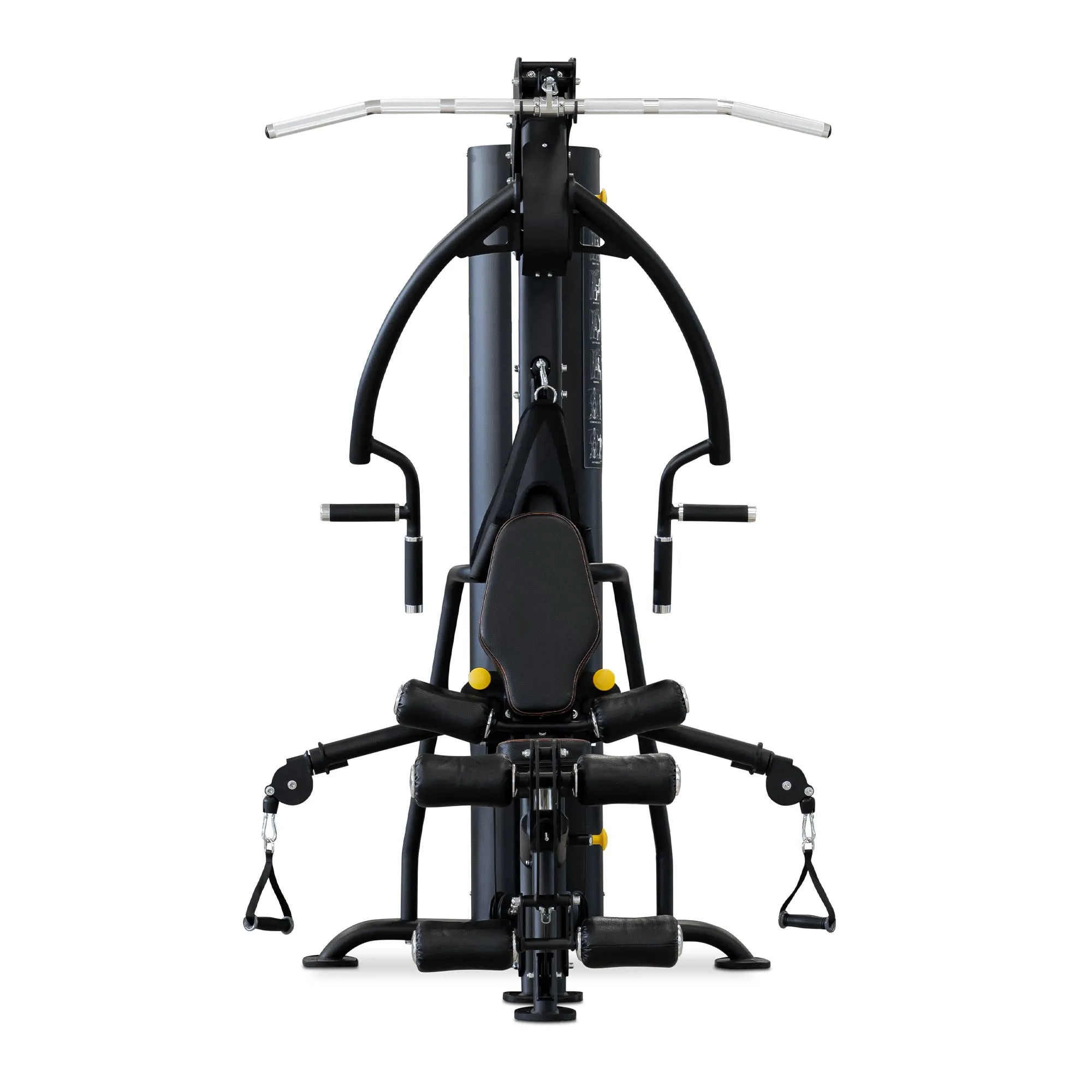 Reeplex Phoenix Multi Gym With 90kg Steel Weight Stack, Olympic Frisbee Set, Push Up Racks, Multi Functional Trainers
