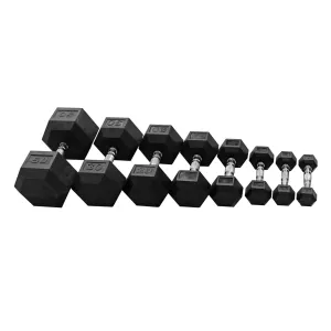 Top-Rated Rubber Hex Dumbbells  3lbs - 80lbs While Supplies Last, Rogue Fitness squat rack