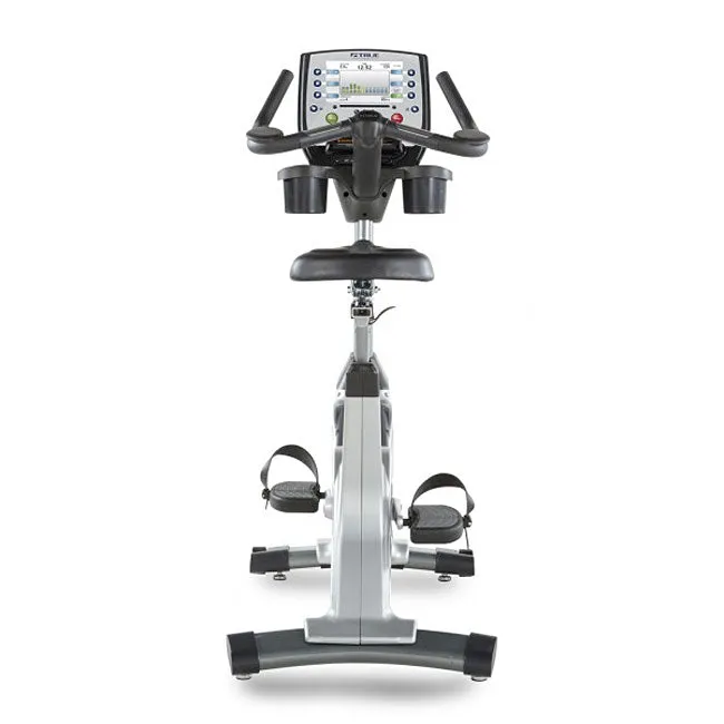 TRUE Fitness ES900 Upright Bike - EmergeLED, Yoga Sustainable Range, Exercise Balls, Weight Plates