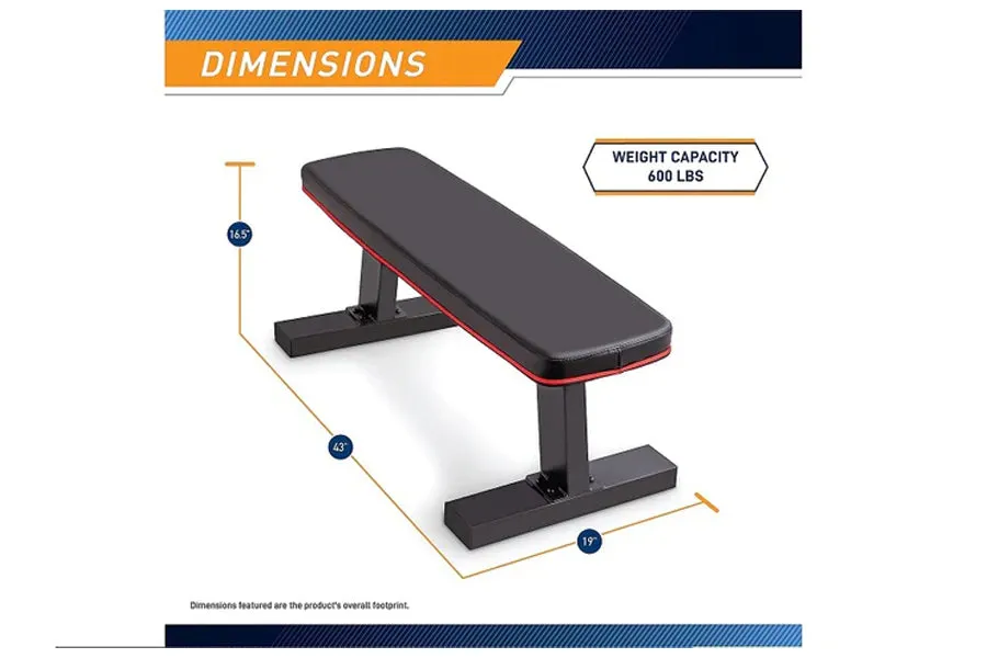 Warrior Flat Bench Pro (IN-STORE SPECIAL - Extra 10%), Compression leg sleeves, Adjustable bench for home gym, Gym Equipment