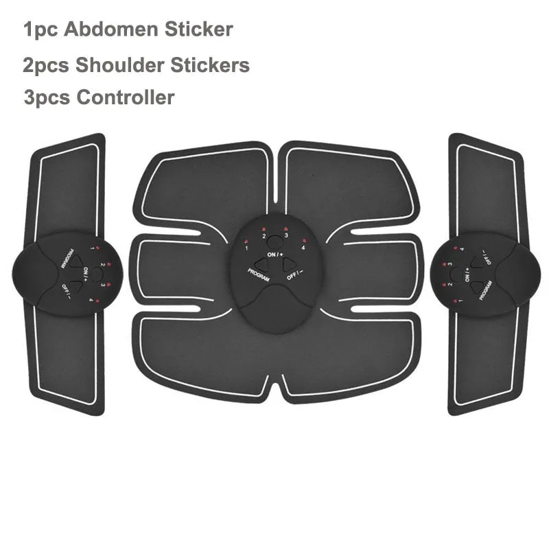 Wireless Muscle Stimulators Set, Bars, Sweatproof headband