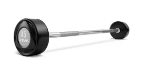 Top-Rated Ziva SL Urethane Barbell Packs Hot Pick, Family yoga mat set, Round Dumbbells