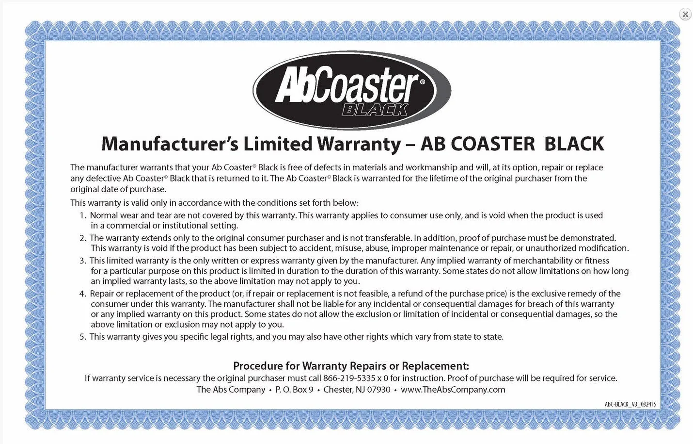 Ab Coaster Black - Home Gym & Fitness Equipment, Mobility, Cable Machines
