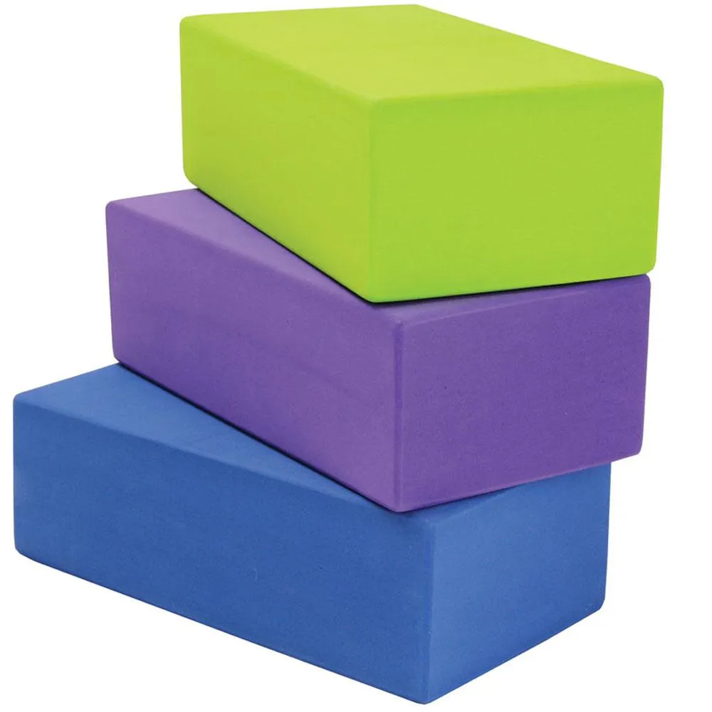 Fitness Mad Hi-Density Yoga Brick  | Blue, Childrens resistance bands