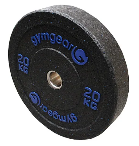 GymGear Hi-Impact Olympic Bumper Plates, Suspension trainer straps, Weight plate storage pegs