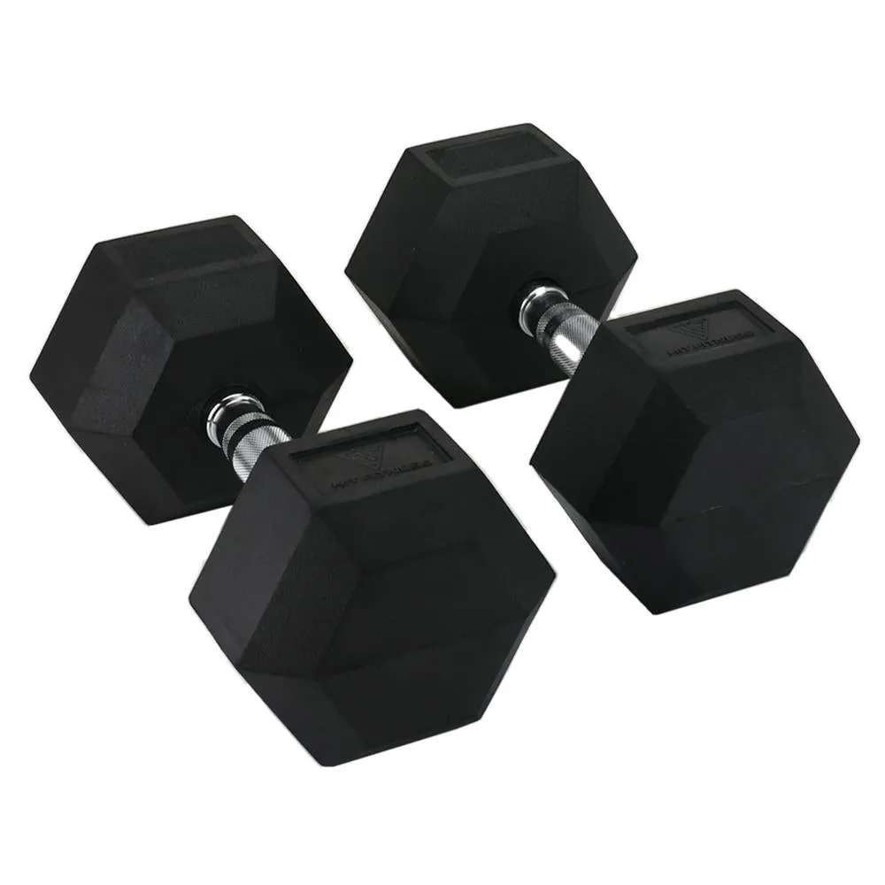 Hit Fitness Hex Dumbbells | 50kg, Air bike exercise, Heated yoga mat, Rowers
