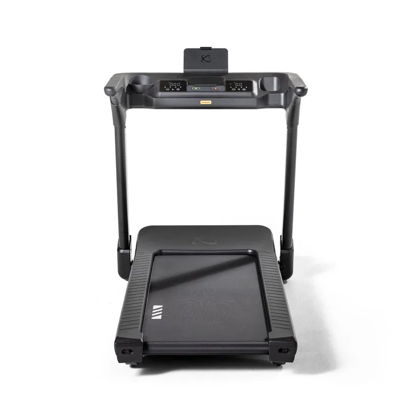 Inspire Fitness T4 Folding Treadmill, Weight Plate Storage
