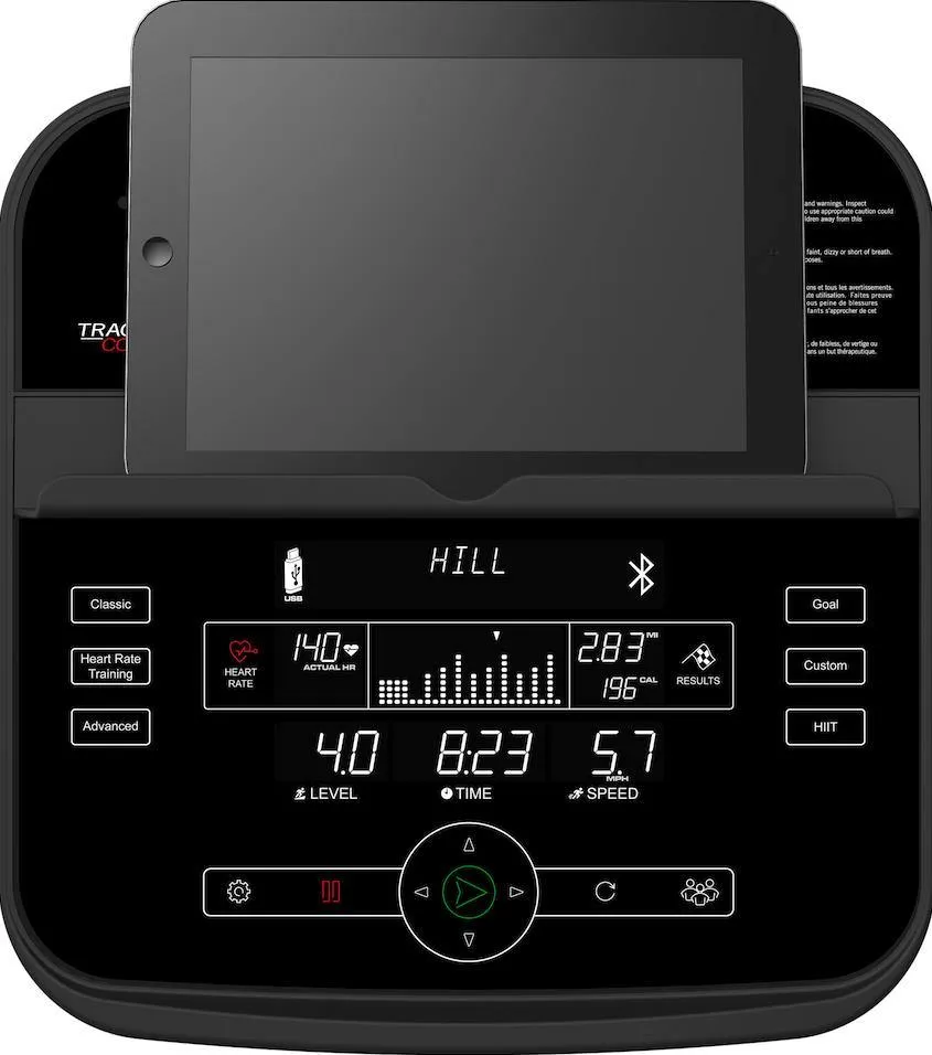 Life Fitness RS3 Lifecycle with Track Connect 2.0 Console, Steps,Decks