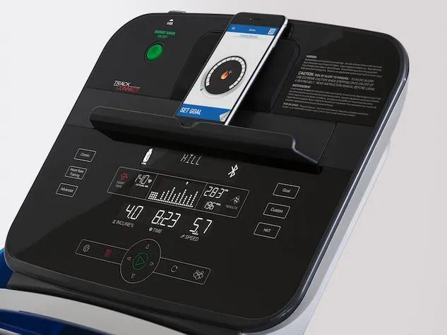 Life Fitness RS3 Lifecycle with Track Connect 2.0 Console, Equipment Storage, Weight bench for home