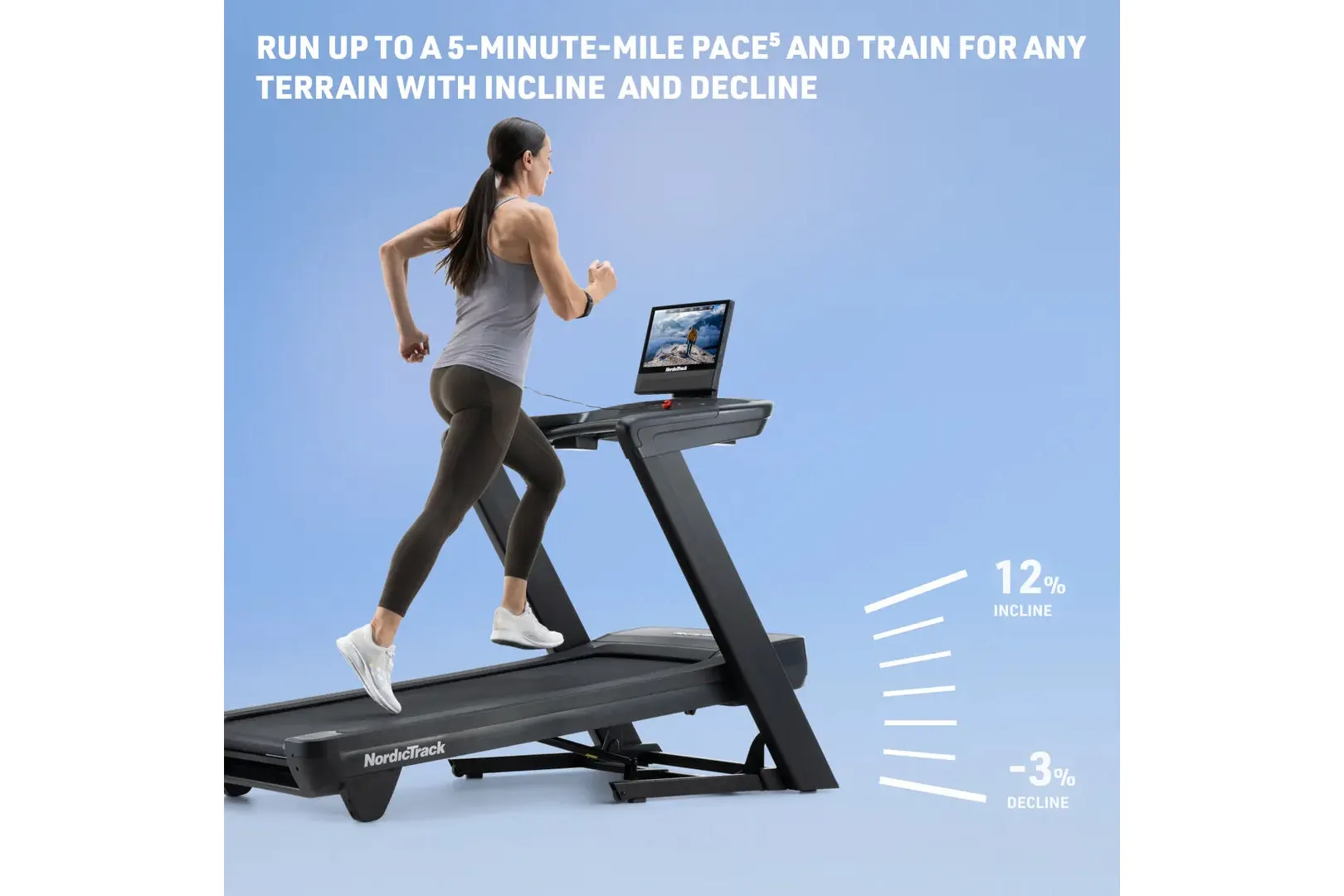 NordicTrack NEW Commercial 1750 Treadmill (SUMMER SALE), Sandbags,Battleropes, Stair Climbers