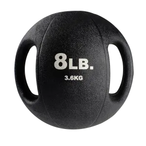 Trending Now Bodysolid Dual Grip Medicine Ball - 8lb Cant-Miss, Power rack squat rack, Pump Sets,Studio Barbells