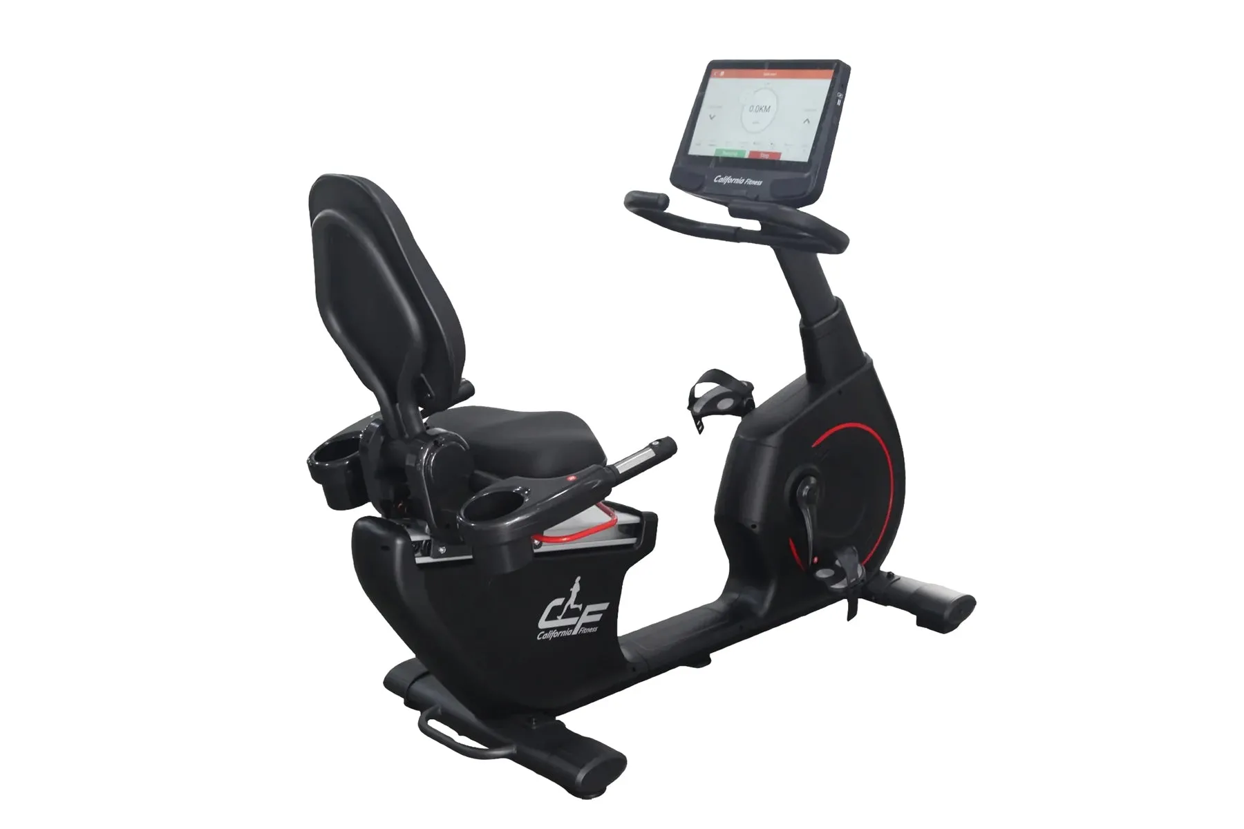 California Fitness R8 Recumbent Exercise Bike (SUMMER SALE), Yoga mat thick, Step counter pedometer