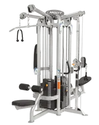 CMJ-6000-1 4 STATION - SINGLE POD, Commercial Rowers, Hex dumbbells