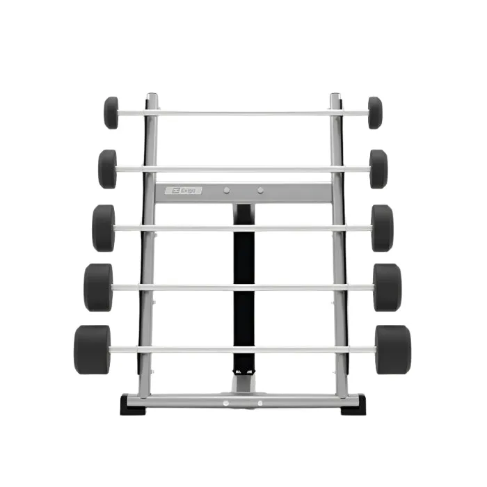 Exigo 5 Bar Single Sided Barbell Rack, Push up bars