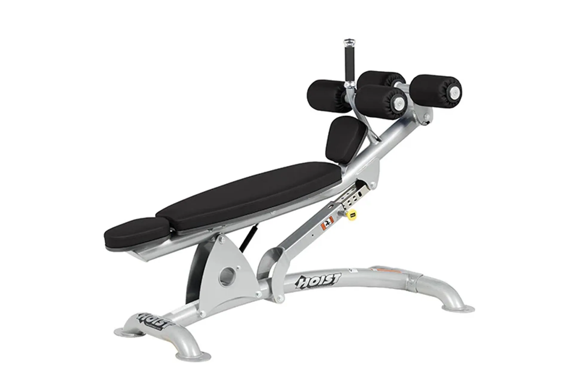 Trending Now Hoist Adjustable Decline AB Bench (CF-3264) A Smarter Choice, Dumbbells, Rollable Sled Track