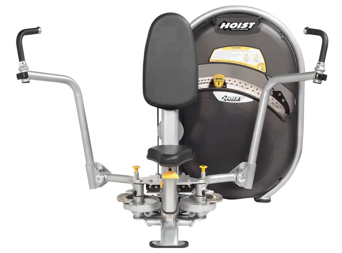 Hoist Clubline Pec Fly-Rear Delt, Flooring, Rowers