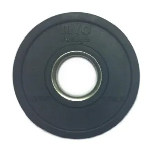 Trending Now MYO Strength Olympic Disc - Rubber Coated Black Newly Launched, TENS unit muscle stimulator, Exercise bike replacement parts, Doorway chin up bar